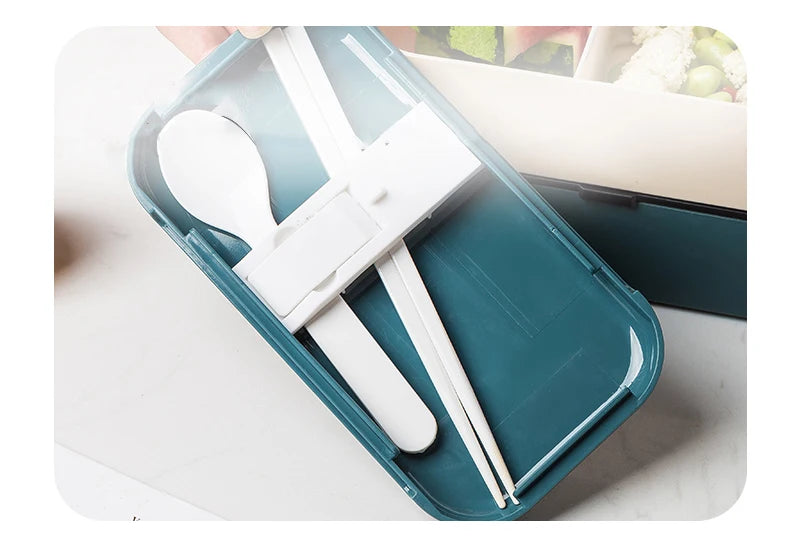 lunch box eco friendly food container bento Microwave heated lunch box for kids health food box lunchbox meal prep containers - Fields Of Fitness