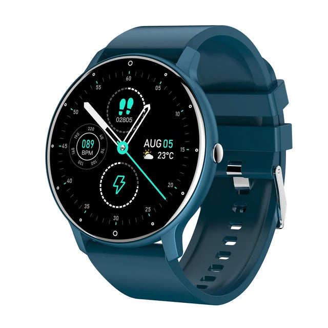2025 Smartwatch Full Touch Screen Watches Sport Fitness Tracker IP68 Waterproof Bluetooth Call Smart Watch for Xiaomi Man Woman - Fields Of Fitness