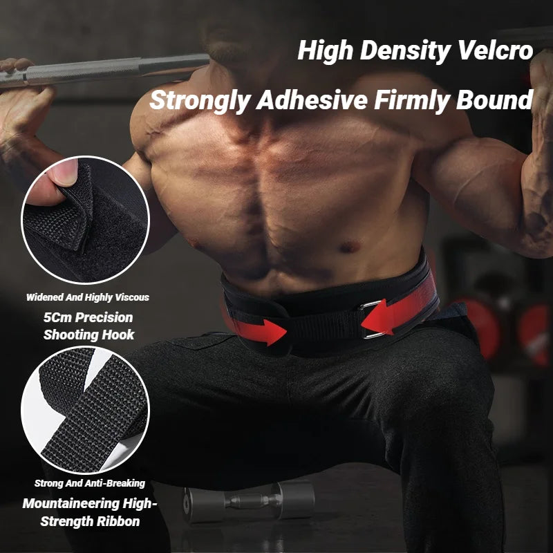 Weight Lifting Belt Workout With Metal Buckle For Men Women Gym Exercise Squats Deadlifts Powerlifting Training Fitness Deadlift - Fields Of Fitness
