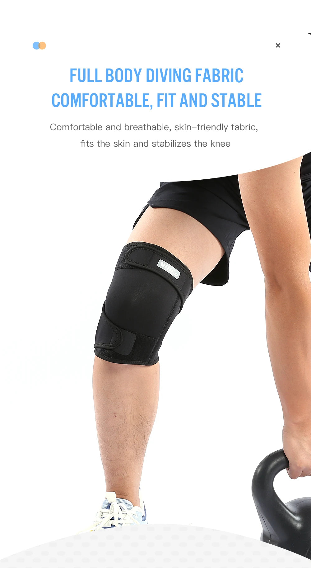 Professtional Knee Support Sports Sleeving Volleyball Health Soccer Running Basketball Climb Women Men Kneepads - Fields Of Fitness