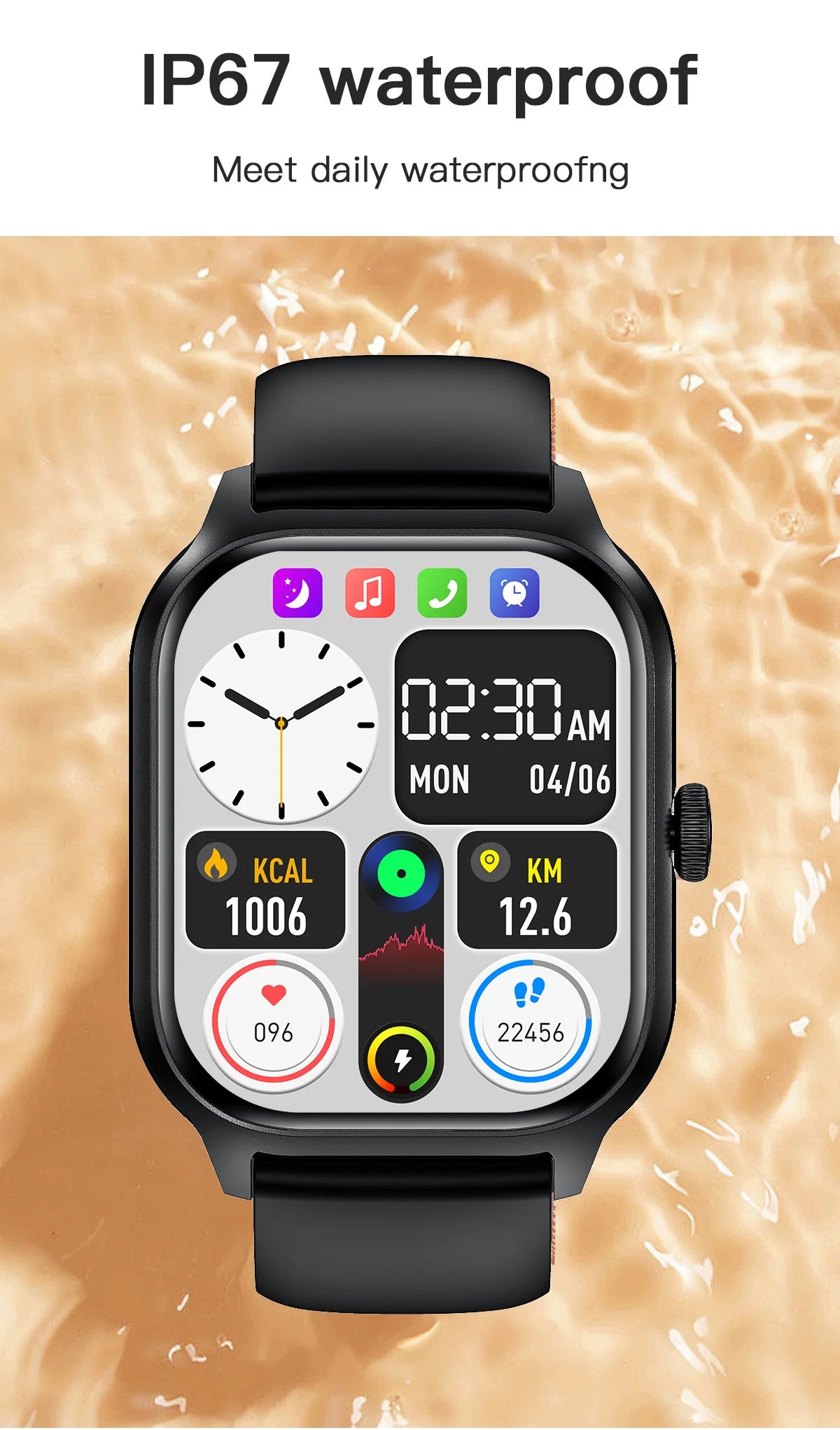 Smart Watches For Man Woman 2.01 Bluetooth Call Music Fitness Sports Waterproof With Sleep Heart Rate Monitor Smartwatch 2025 - Fields Of Fitness