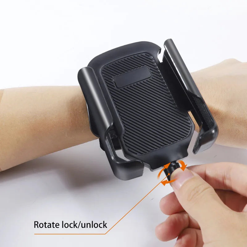 Running Armband Wristband Bracke 360 ° Rotatable Phone Holder Suitable For 4-7-inch Smartphones Card Pocket For Running Bicycles - Fields Of Fitness