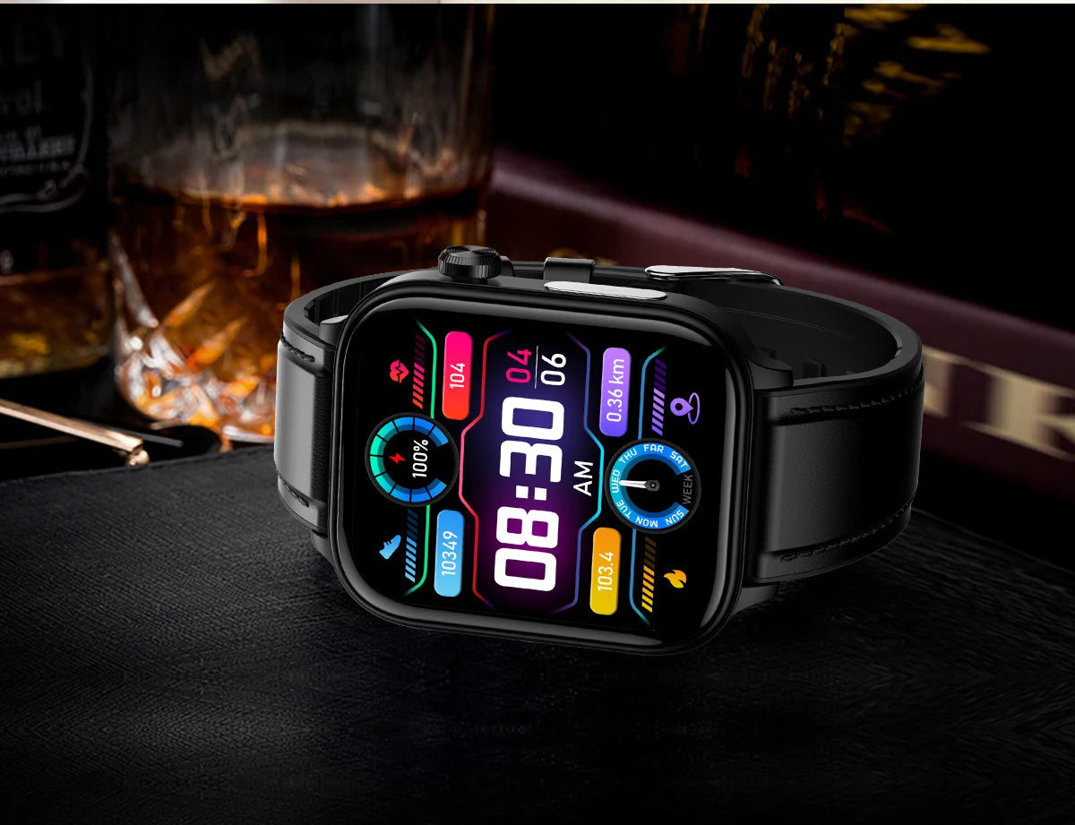 2025 New ECG+PPG Monitoring Smart Watch Women Blood pressure Blood Lipid Uric Acid Women Menstrual Health Tracker Smartwatches - Fields Of Fitness
