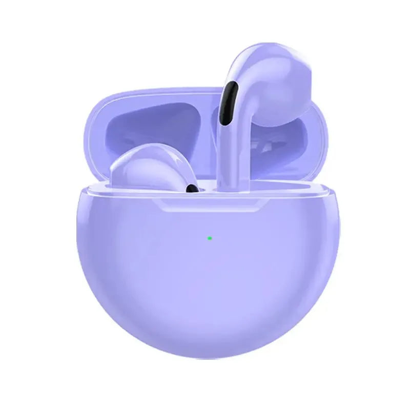 Original Pro6 TWS Wireless Bluetooth Headset Bluetooth 5.3 Earphones Sport Earbuds Smart Touch Music Headset For All Smartphones - Fields Of Fitness