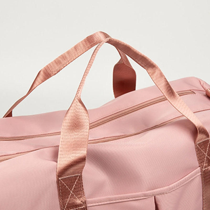 Gym Bag for Women with Shoe Compartment Durable Lightweight Yoga Large Handbag - Fields Of Fitness
