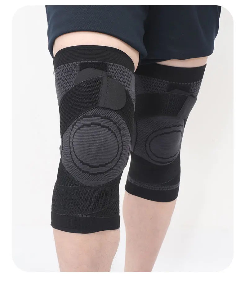 1pc Breathable Compression Knee Brace For Sports, AndJoint Support - High Elastic Knee Pad Protector For Fitness,Weightlifting - Fields Of Fitness