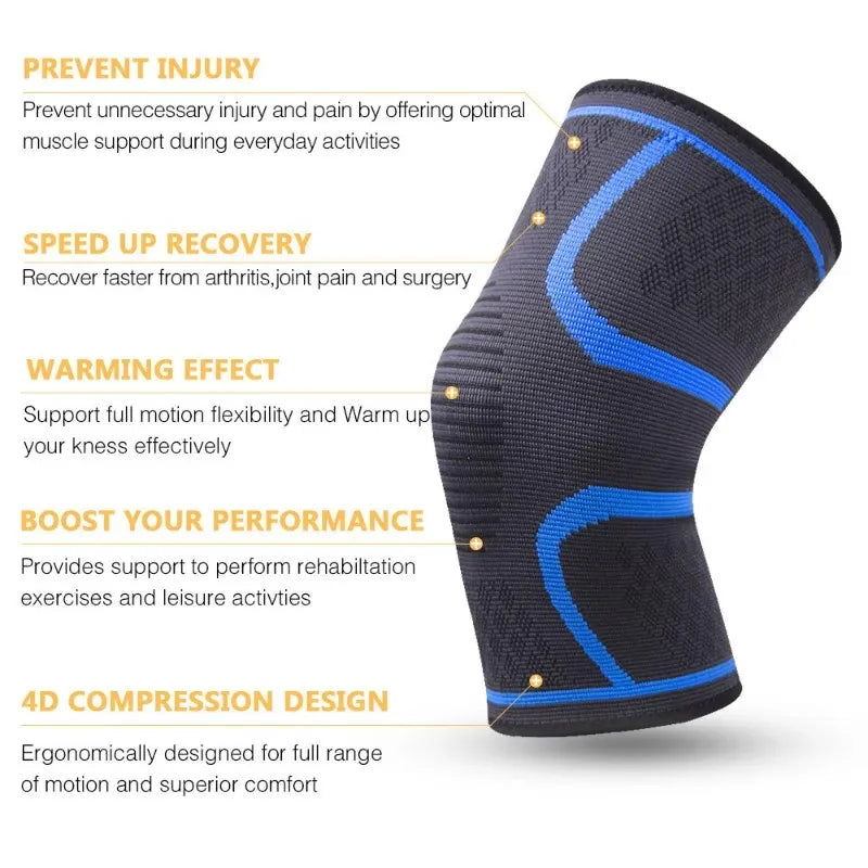 Knee Braces for Knee Pain Knee Brace Compression Sleeve for Knee Pain Meniscus Tear Arthritis Pain Relief Knee Sleeves - Fields Of Fitness