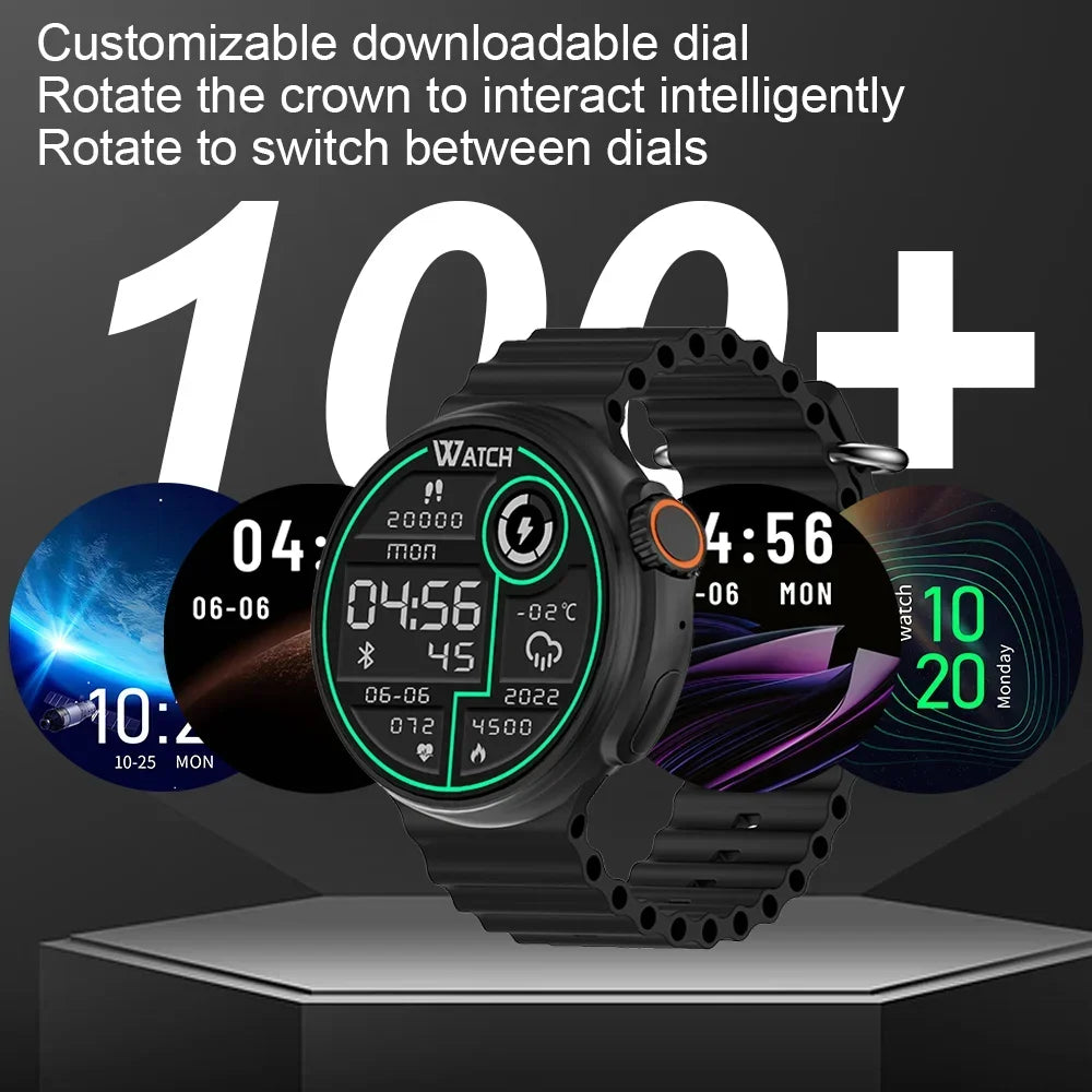 2024 Smart Watch Wholesale Price Factory Direct BT Call Message Display Watch Sport Mode Wireless Charging for IOS Android Phone - Fields Of Fitness