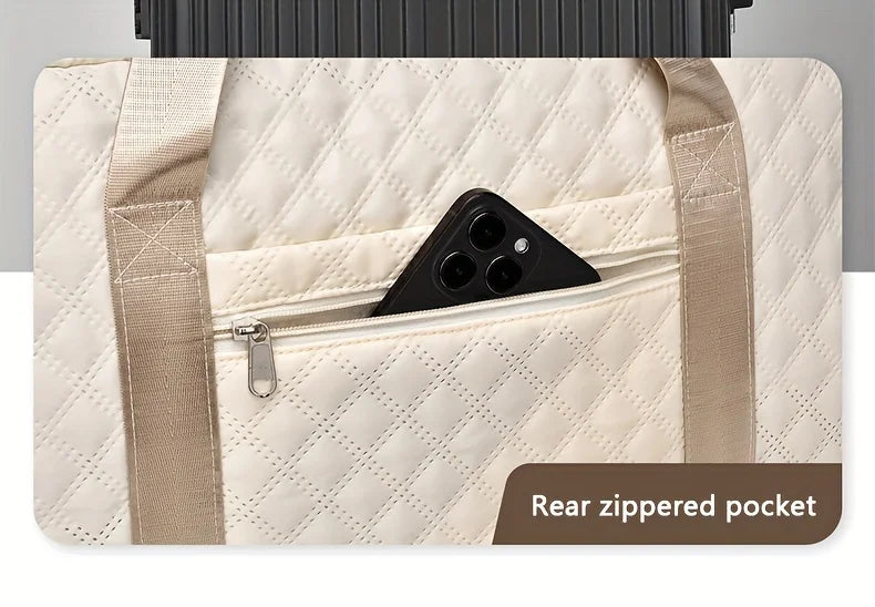 Lightweight Luggage Bag, Large Capacity Travel Duffle Bag Gym Tote Bags, Shoulder Weekender Overnight Bag - Fields Of Fitness