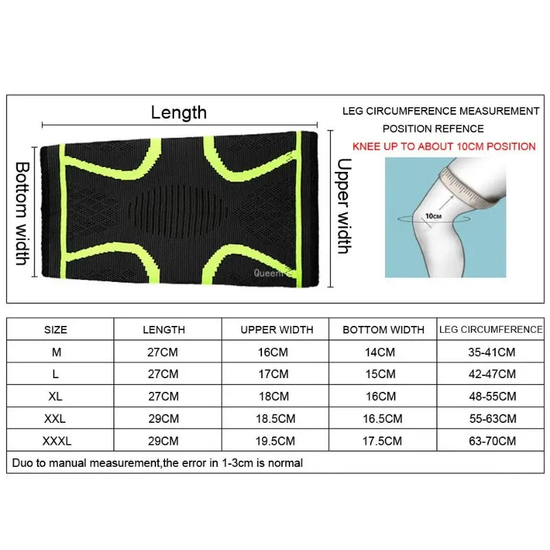Knee Braces for Knee Pain Knee Brace Compression Sleeve for Knee Pain Meniscus Tear Arthritis Pain Relief Knee Sleeves - Fields Of Fitness