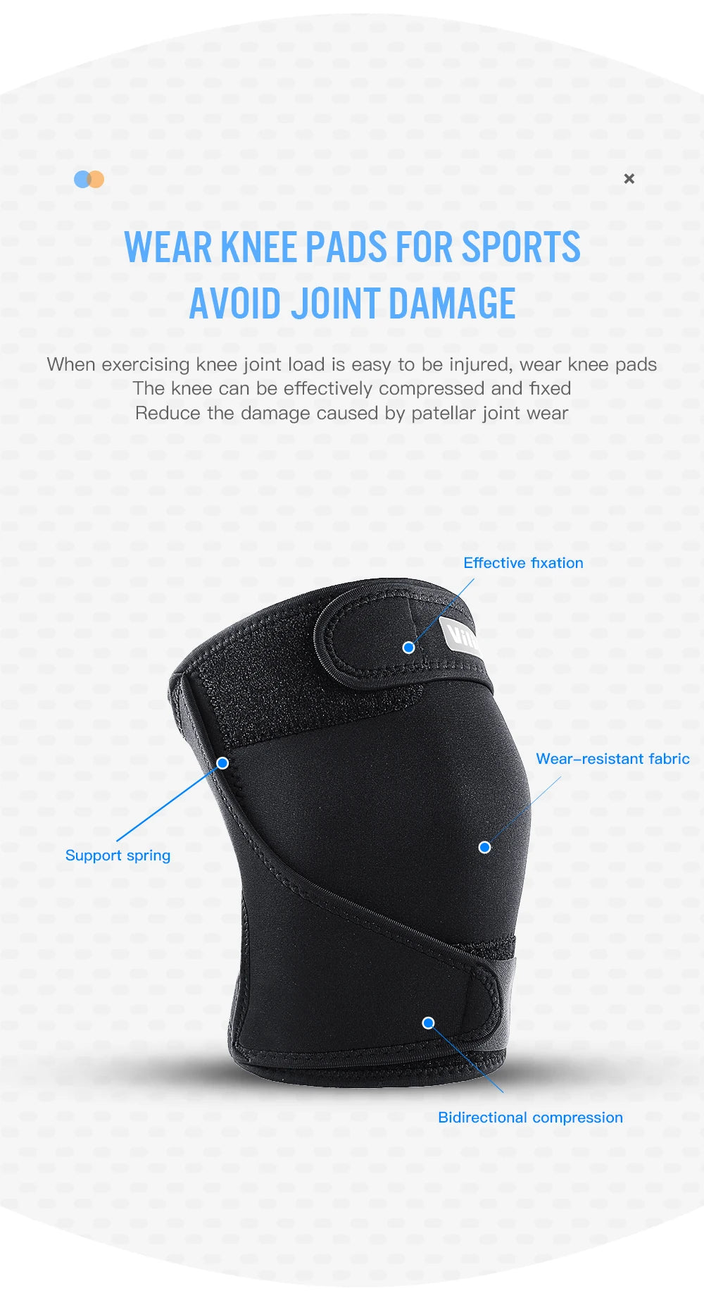 Professtional Knee Support Sports Sleeving Volleyball Health Soccer Running Basketball Climb Women Men Kneepads - Fields Of Fitness