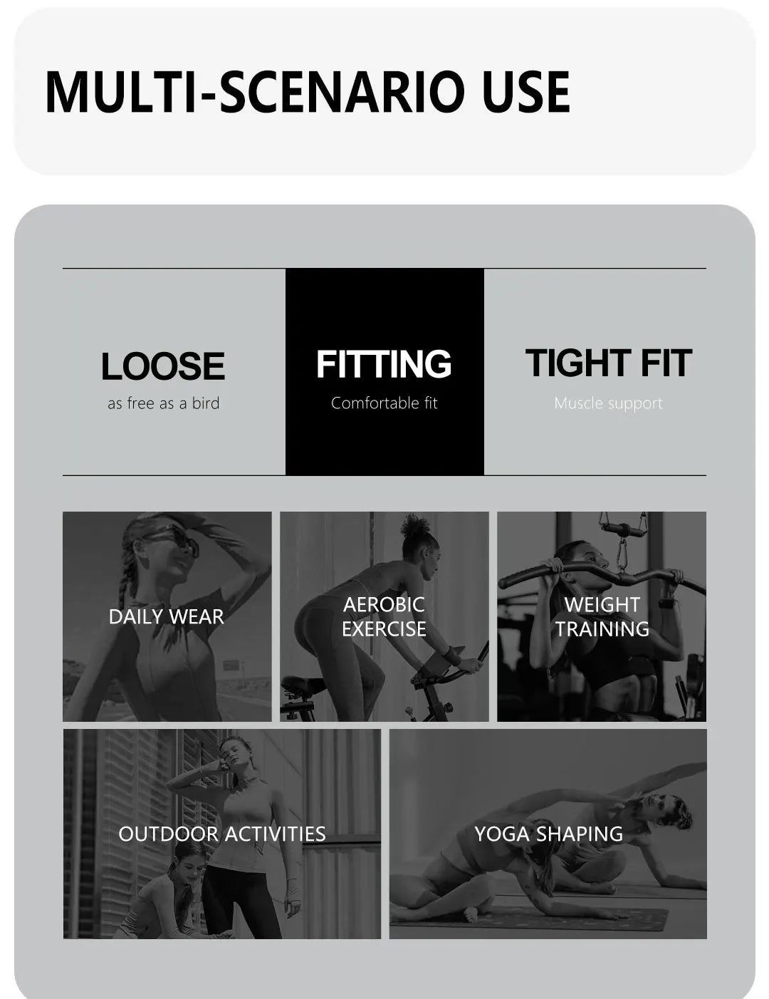 Quick Dry Yoga Clothing Exercise Clothing Tops Women's Gym Fitness Clothing Fitness Sports Tights Sun Protection Clothing - Fields Of Fitness