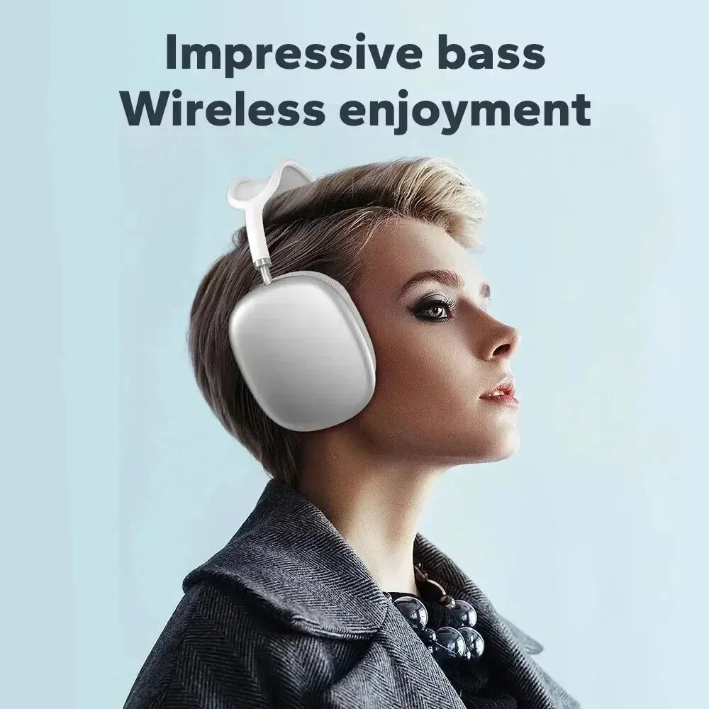 Bluetooth 5.0 Headphone Wireless Headset With Mic Noise Cancelling Headsets Stereo Sound Earphone Sports Gaming Headphones - Fields Of Fitness