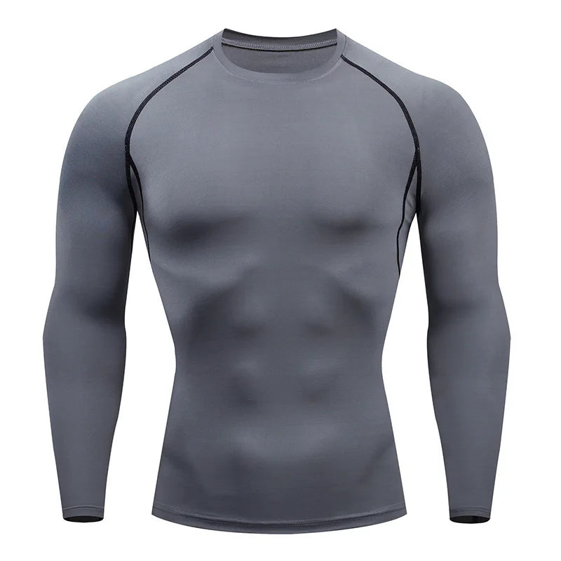 Dry Fit Men'S High Quality MMA Fitness Gym Sports T-Shirt Jogging Running Shirt Compression Breathable Rashguard Comprehensive - Fields Of Fitness