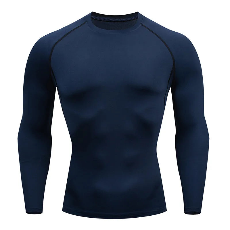 Dry Fit Men'S High Quality MMA Fitness Gym Sports T-Shirt Jogging Running Shirt Compression Breathable Rashguard Comprehensive - Fields Of Fitness