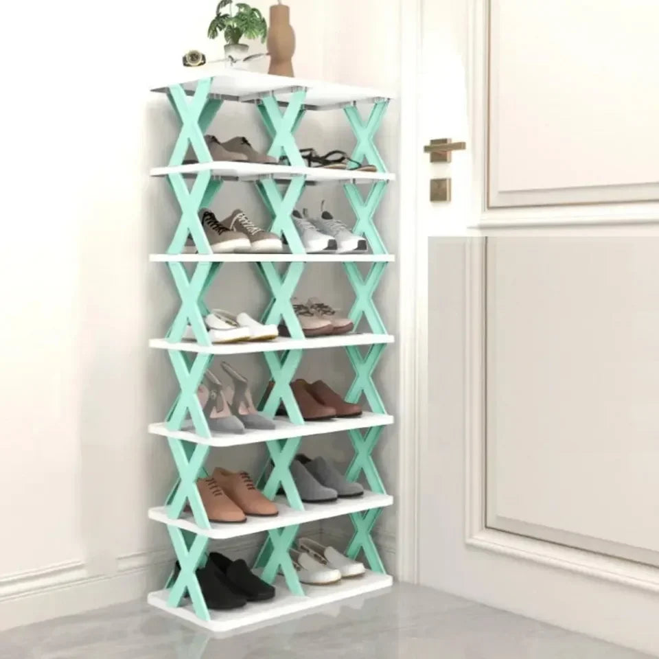 Shoe Storage Shelf Shoe Rack Organizer Organizers Racks Indoor Storage Furniture Bedroom Multi-Layer Detachable Storage Cabinet - Fields Of Fitness