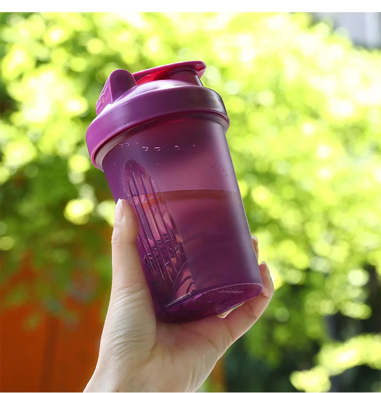 Leeseph Shaker Bottle with Shaker Balls Leak Proof Drink Shaker Bottle for Shake and Pre Work Out Best Shaker Cup (BPA free) - Fields Of Fitness