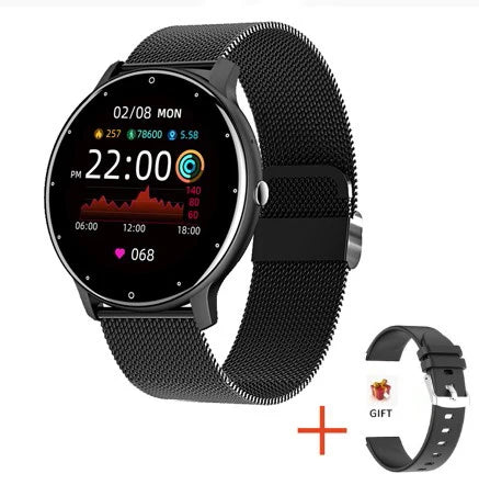 LIGE Smart Watch Women Men Full Touch Screen Bluetooth 5.2 Call Waterproof Watches Sports Fitness Tracker Factory IP67 ZL02 New - Fields Of Fitness