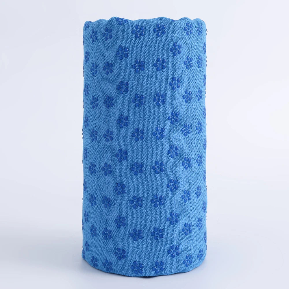 Yoga towels, hot and spicy yoga mat towels Featuring grip points to absorb sweat and prevent slipping, suitable for hot yoga, Pi - Fields Of Fitness
