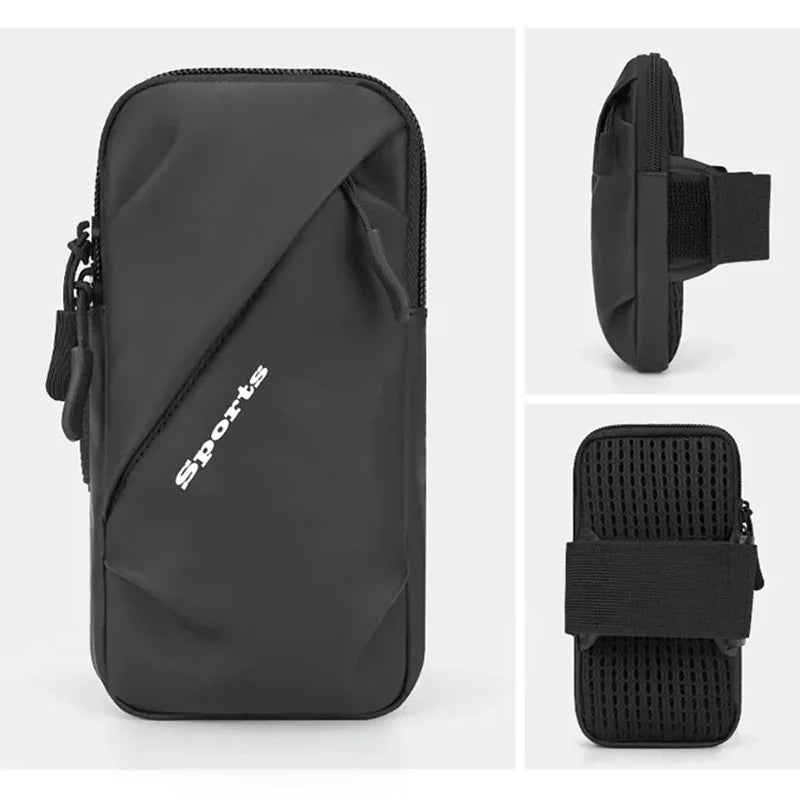 Running Phone Holder Jogging Bags for iPhone Universal Waterproof Sports Armband Phones Arm Bag Running Accessory - Fields Of Fitness