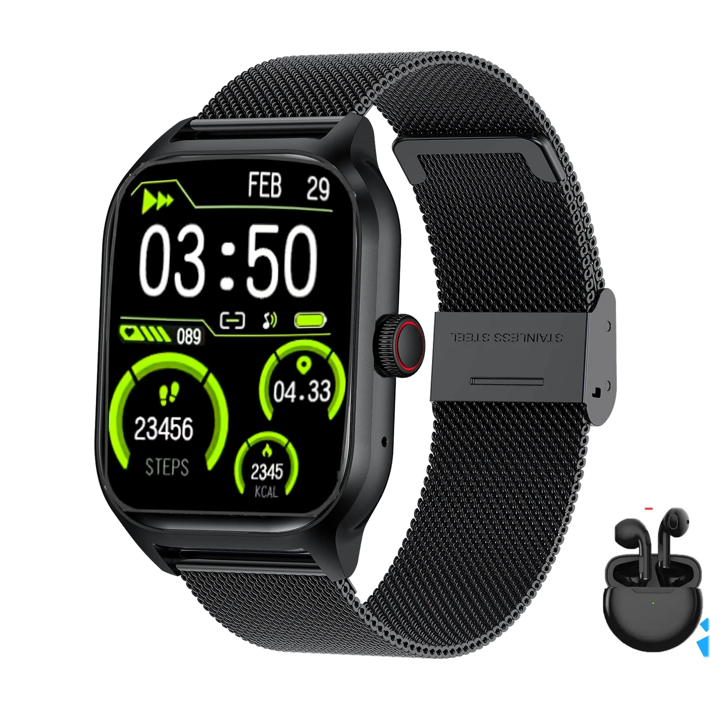 Smart Watches For Man Woman 2.01 Bluetooth Call Music Fitness Sports Waterproof With Sleep Heart Rate Monitor Smartwatch 2025 - Fields Of Fitness