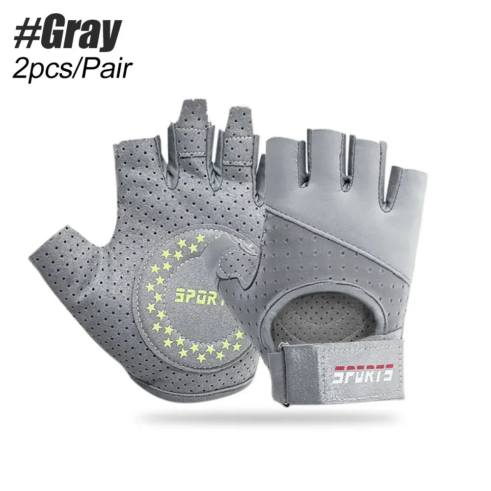1 Pair Outdoor Sports Workout Gloves for Men and Women, Exercise Gloves for Weight Lifting, Cycling, Gym, Training, Breathable - Fields Of Fitness