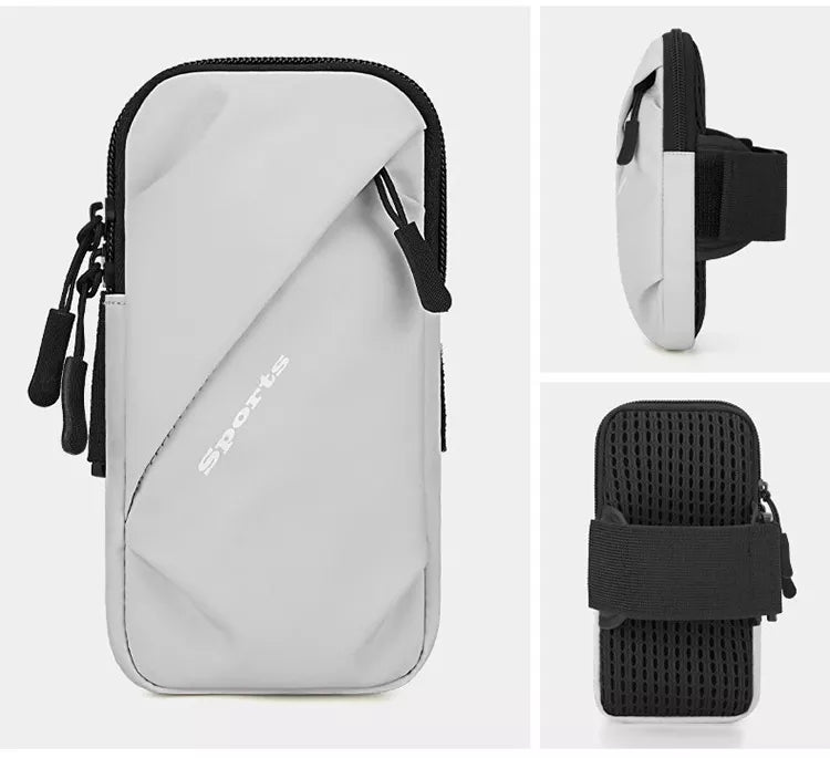 Running Phone Holder Jogging Bags for iPhone Universal Waterproof Sports Armband Phones Arm Bag Running Accessory - Fields Of Fitness