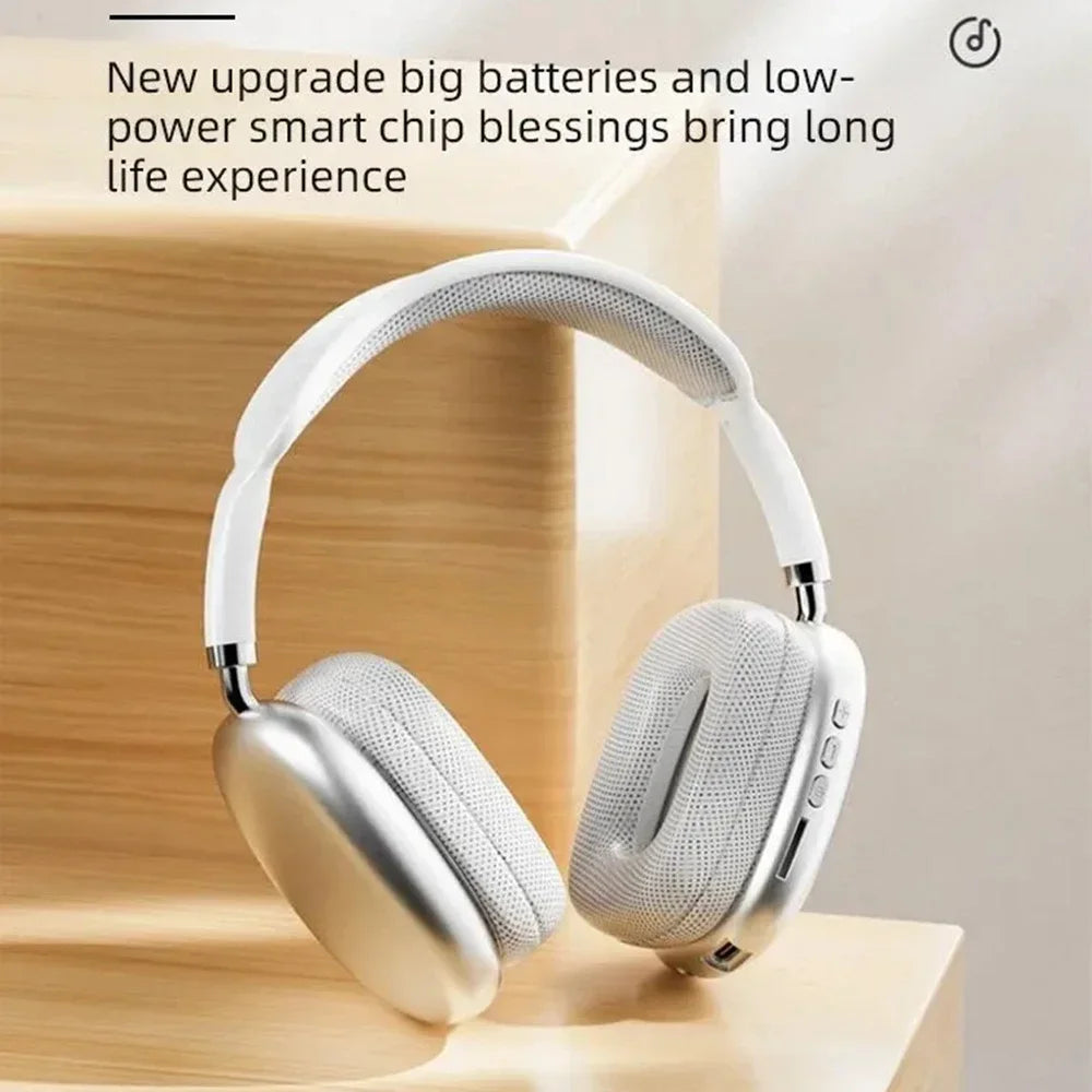 Bluetooth 5.0 Headphone Wireless Headset With Mic Noise Cancelling Headsets Stereo Sound Earphone Sports Gaming Headphones - Fields Of Fitness