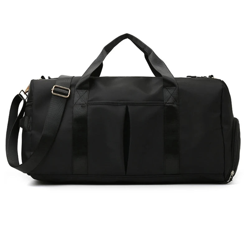 Gym Bag for Women with Shoe Compartment Durable Lightweight Yoga Large Handbag - Fields Of Fitness
