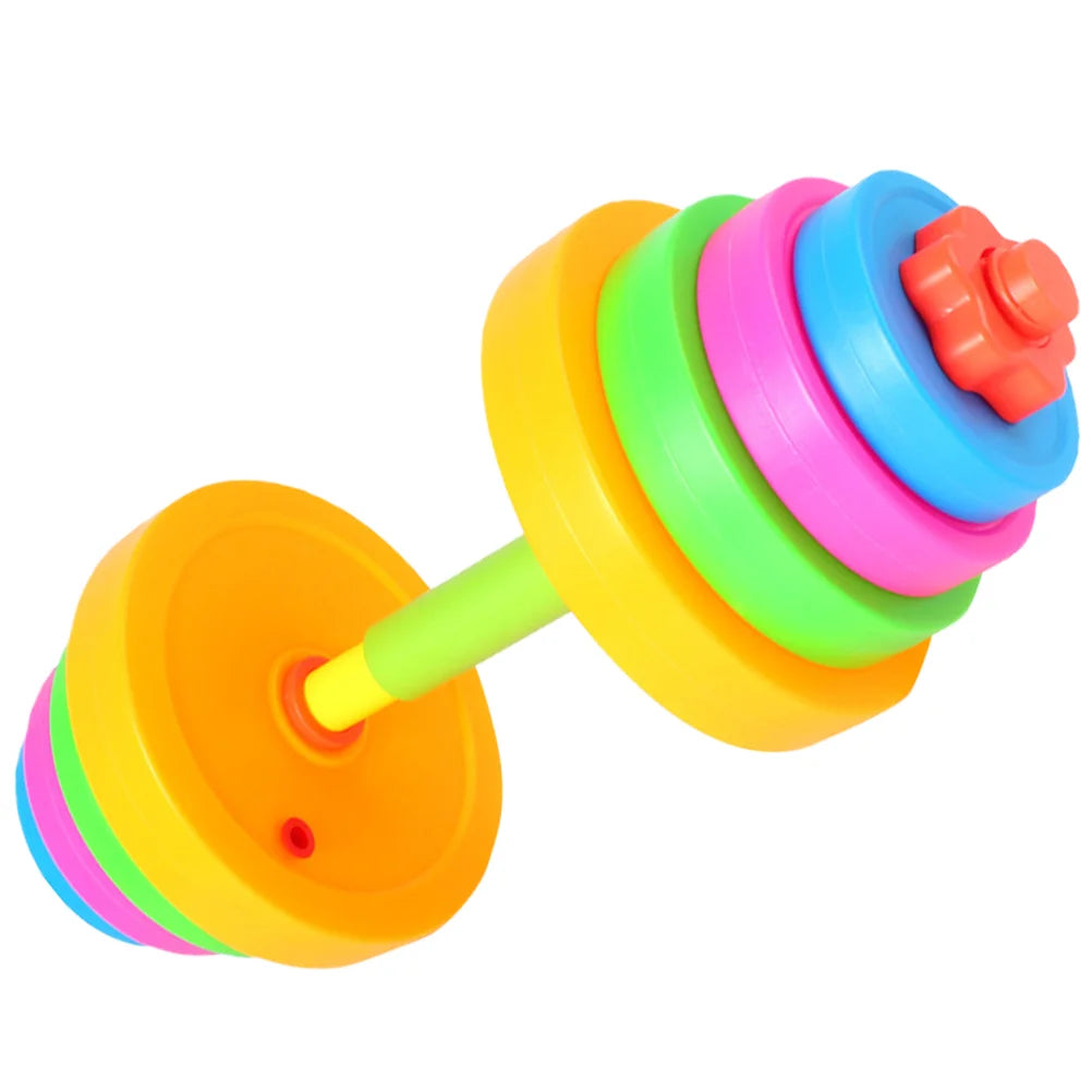 Children Dumbbell Toy Plastic Dumbbell Kids Kindergarten Arm Training Dumbbel Equipment Exercise Dumbbell Hand Weight for Kids - Fields Of Fitness