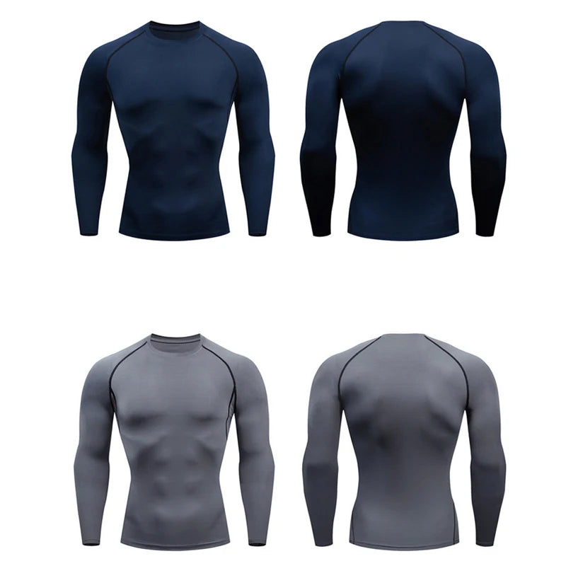 Dry Fit Men'S High Quality MMA Fitness Gym Sports T-Shirt Jogging Running Shirt Compression Breathable Rashguard Comprehensive - Fields Of Fitness