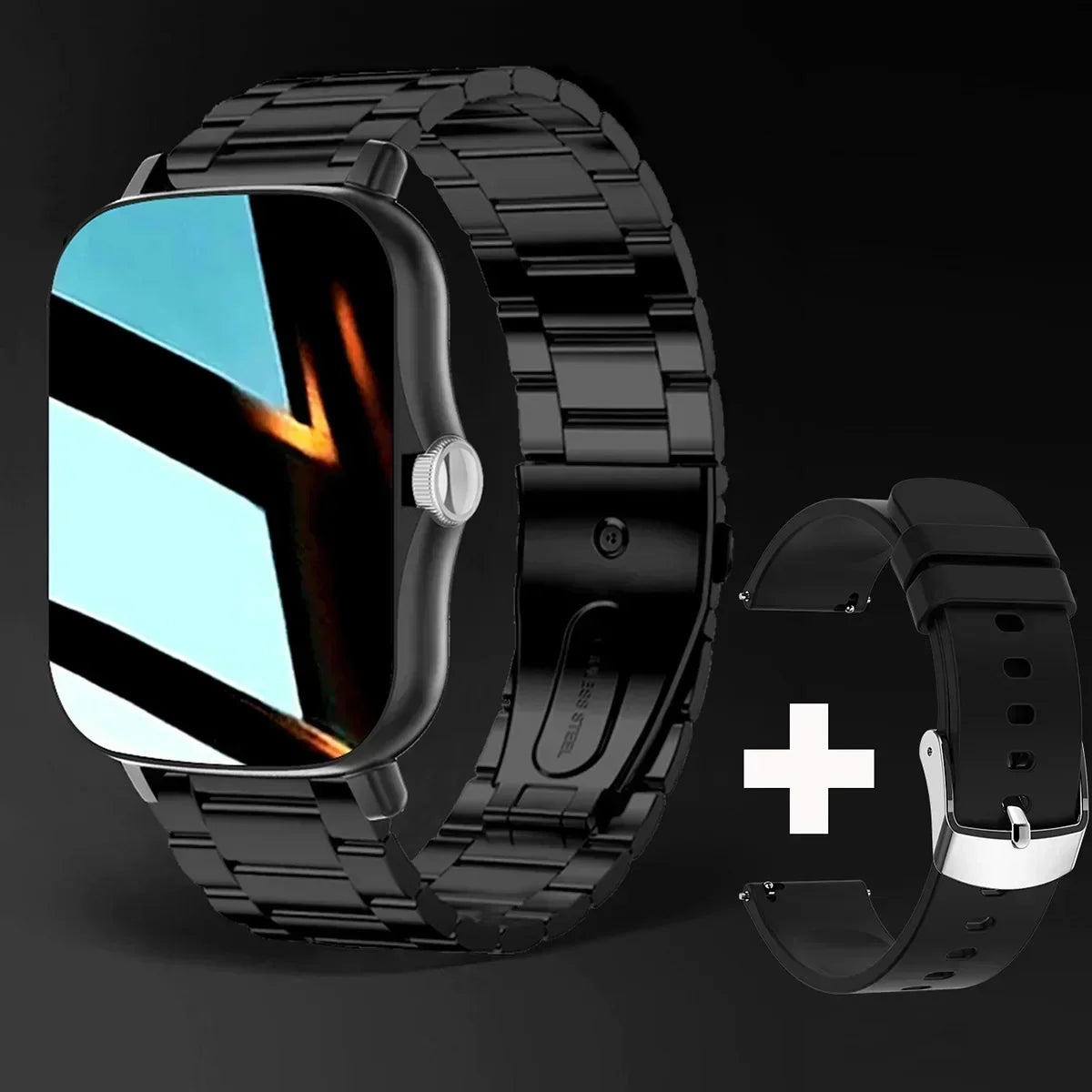 Smart Watches 2025 For Man Women Bluetooth Message Notification Smarthwhatch 1.91'' Display Fitness Tracker Smartwatch Android - Fields Of Fitness