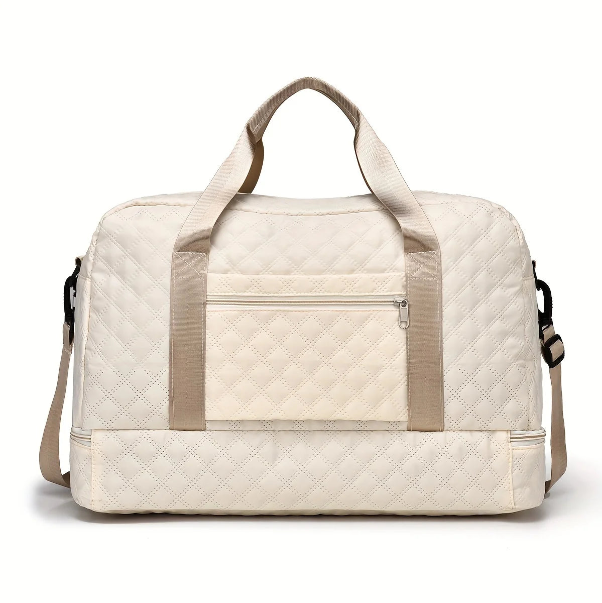 Lightweight Luggage Bag, Large Capacity Travel Duffle Bag Gym Tote Bags, Shoulder Weekender Overnight Bag - Fields Of Fitness