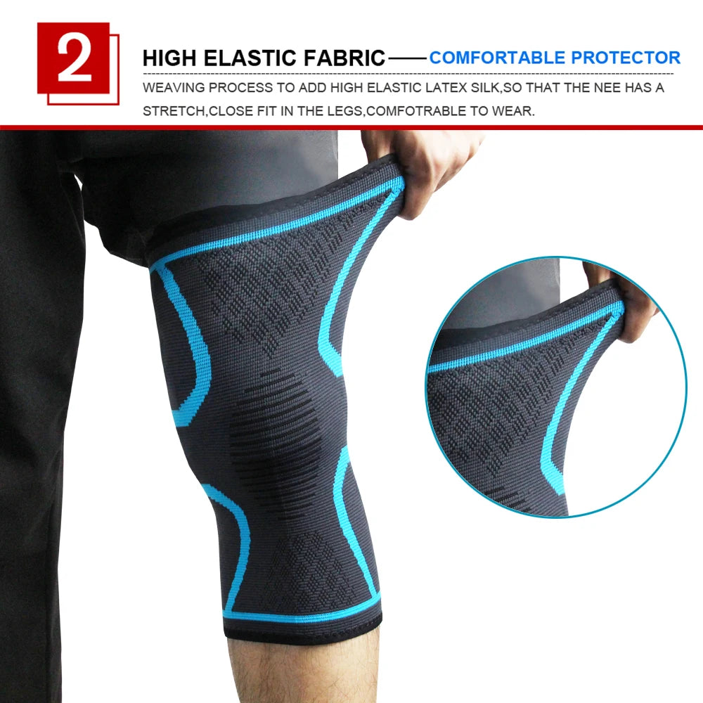 Knee Braces for Knee Pain Knee Brace Compression Sleeve for Knee Pain Meniscus Tear Arthritis Pain Relief Knee Sleeves - Fields Of Fitness