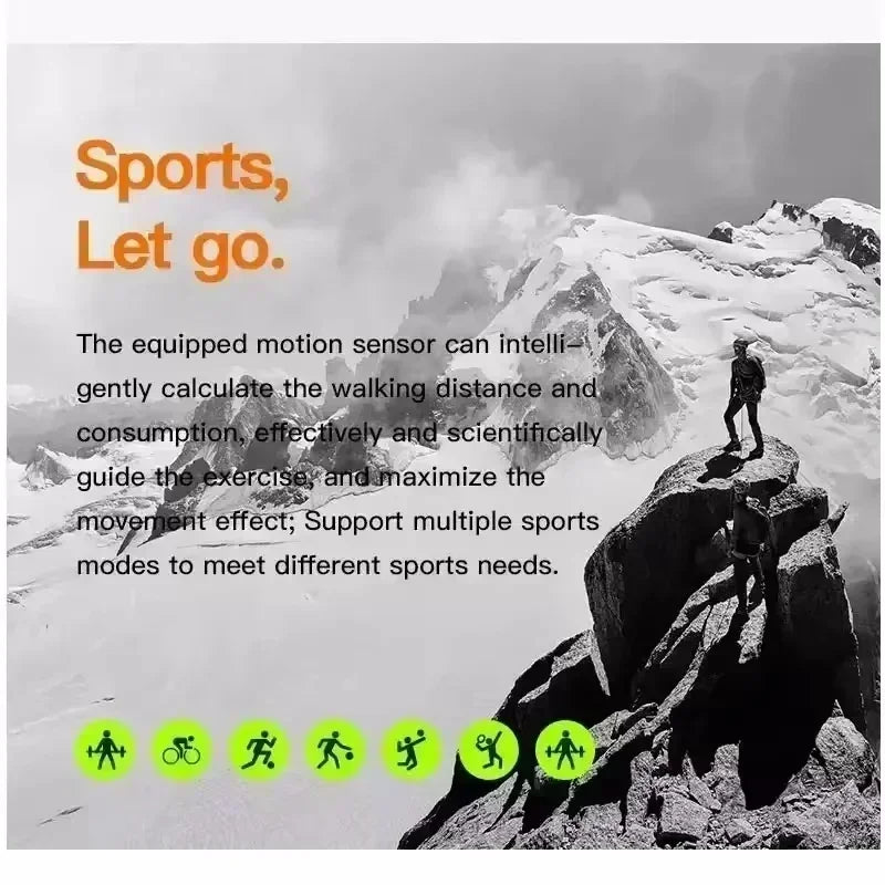 2024 7 Watch Straps New Watch10 Ultra 3 Smartwatch 2.2HD Amoled Circular Screen ECG Monitoring Reloj Inteligente Wristwatch - Fields Of Fitness