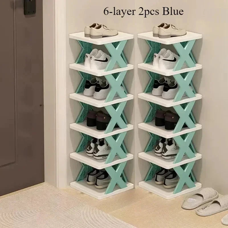 Shoe Storage Shelf Shoe Rack Organizer Organizers Racks Indoor Storage Furniture Bedroom Multi-Layer Detachable Storage Cabinet - Fields Of Fitness