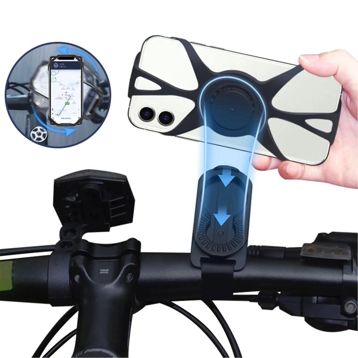 Running Armband Wristband Bracke 360 ° Rotatable Phone Holder Suitable For 4-7-inch Smartphones Card Pocket For Running Bicycles - Fields Of Fitness