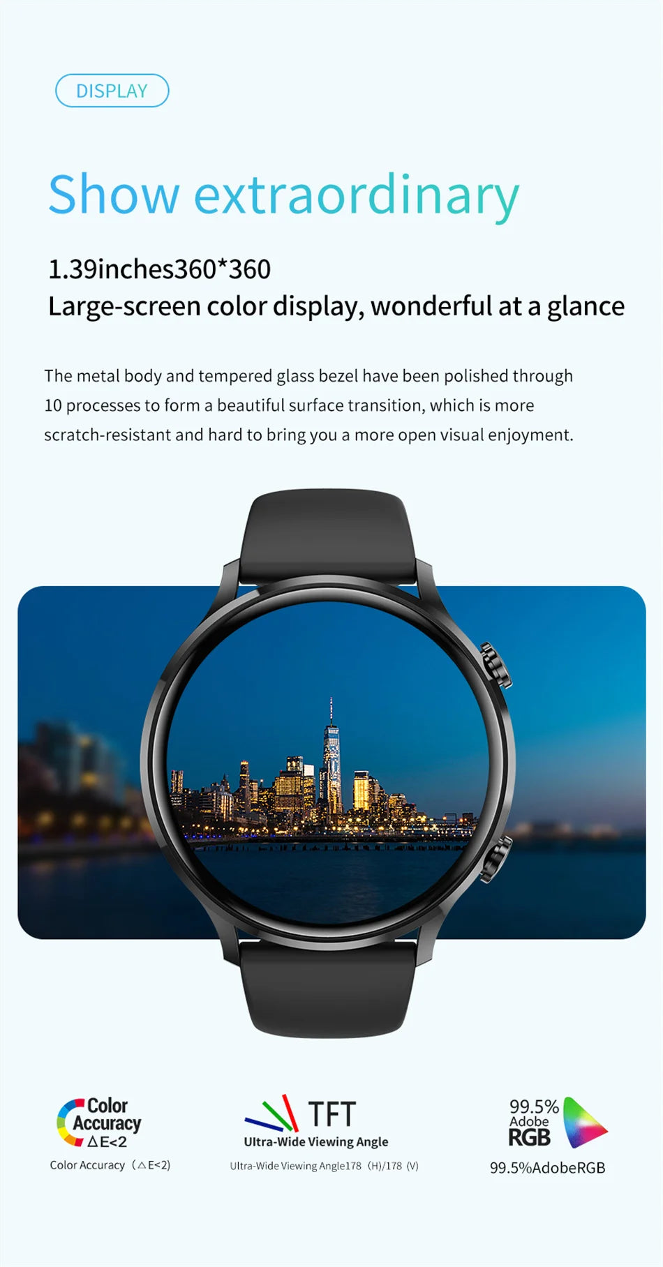 2025 New Smartwatch Women AMOLED HD Screen Always On Display Bluetooth Call IP68 Waterproof GPS Smart Men Watch For Android ios - Fields Of Fitness