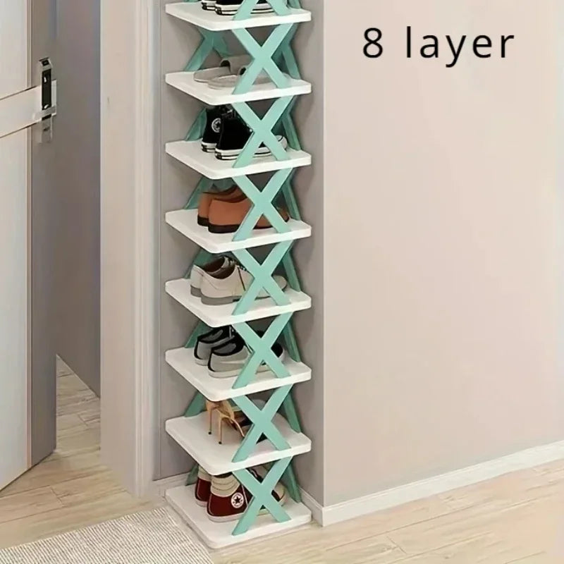 Shoe Storage Shelf Shoe Rack Organizer Organizers Racks Indoor Storage Furniture Bedroom Multi-Layer Detachable Storage Cabinet - Fields Of Fitness