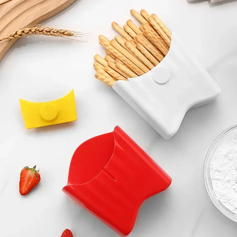 Portable Plastic French Fries Cup Snack Organizer Food Grade PP Salad Cup Square Salad Bowl - Fields Of Fitness