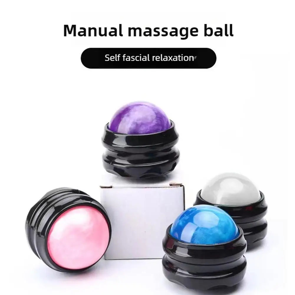 Massage Roller Ball Manual Massage Ball Therapy and Relax Full Body Tool for Sore Muscles for Shoulders Arms Neck Back Feet Body - Fields Of Fitness