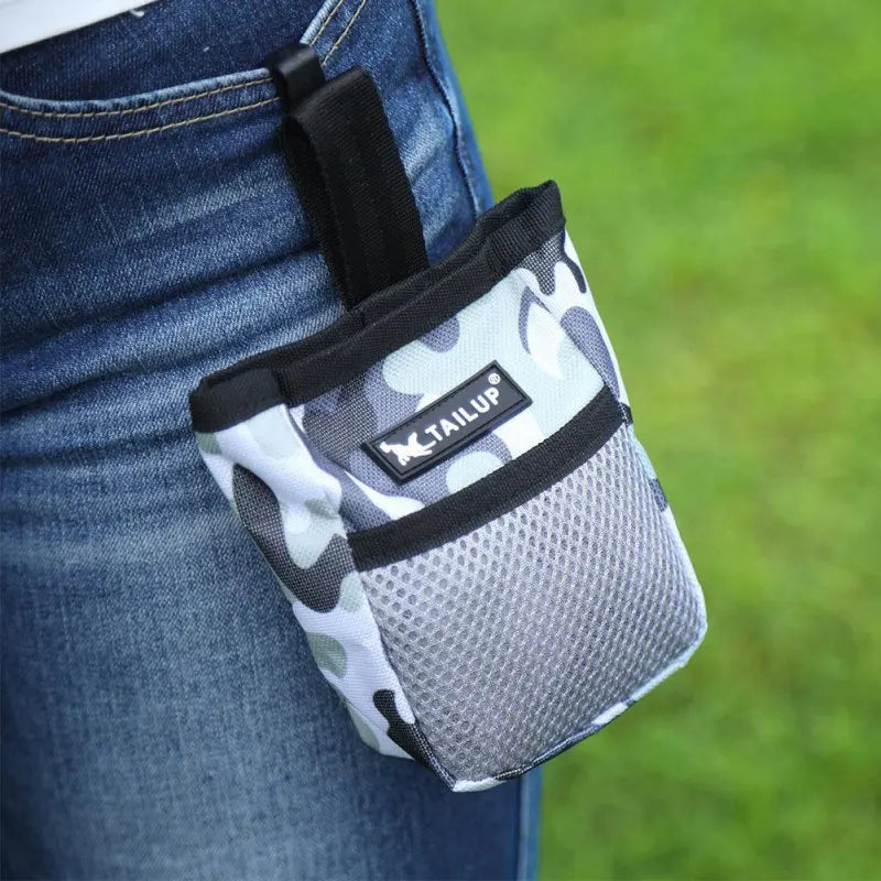 Pet Dog Pocket Snack Reward Waist Bag Puppy Training Treat Snack Bait Pet Feed Pocket Pouch Obedience Agility Pouch Food Bag - Fields Of Fitness