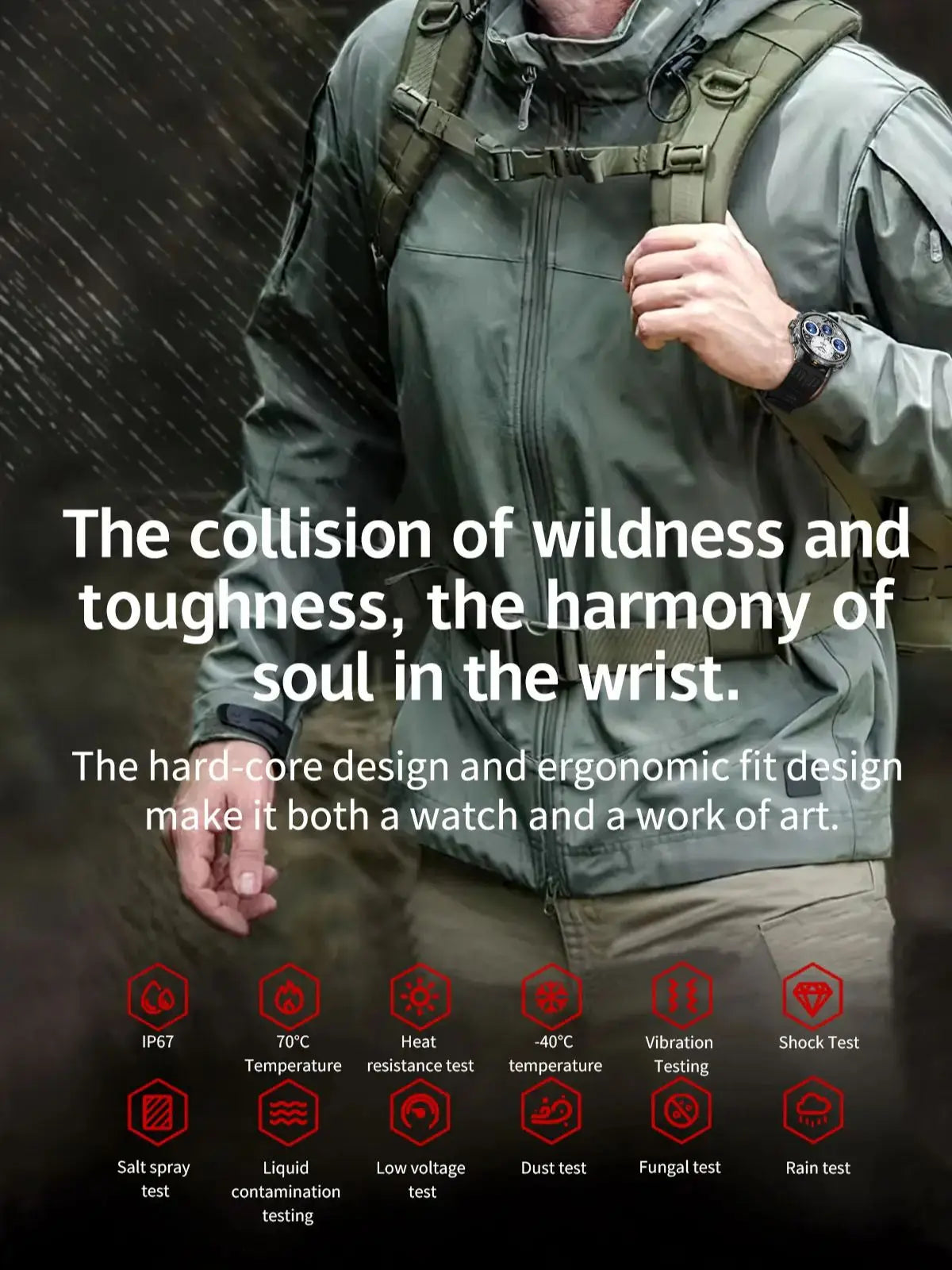 Smart Watch For Men AMOLED Screen LED Flashlight Waterproof Heart Rate Monitor Bluetooth Call Sport Fitness Women Smartwatch - Fields Of Fitness