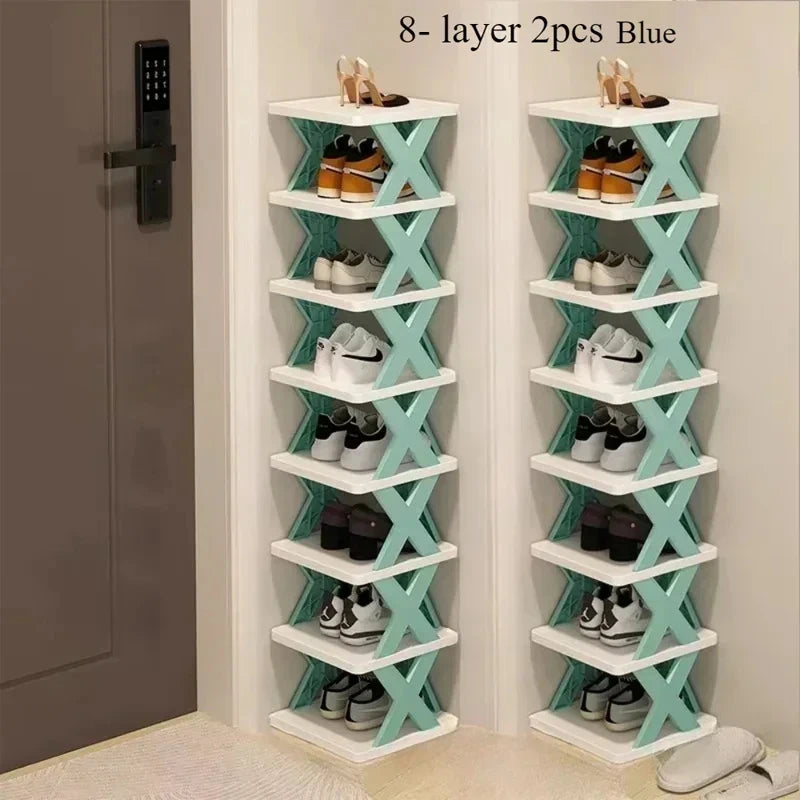 Shoe Storage Shelf Shoe Rack Organizer Organizers Racks Indoor Storage Furniture Bedroom Multi-Layer Detachable Storage Cabinet - Fields Of Fitness