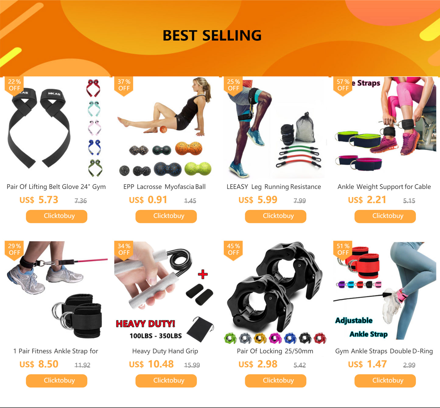 1“/2" Dumbbell Clips Barbell Clamp Collars Quick Release Standard Barbell Clip Non-Slip Lock for Gym Weightlifting Powerlifting - Fields Of Fitness