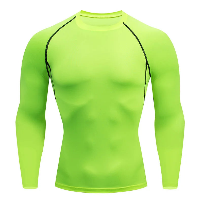 Dry Fit Men'S High Quality MMA Fitness Gym Sports T-Shirt Jogging Running Shirt Compression Breathable Rashguard Comprehensive - Fields Of Fitness