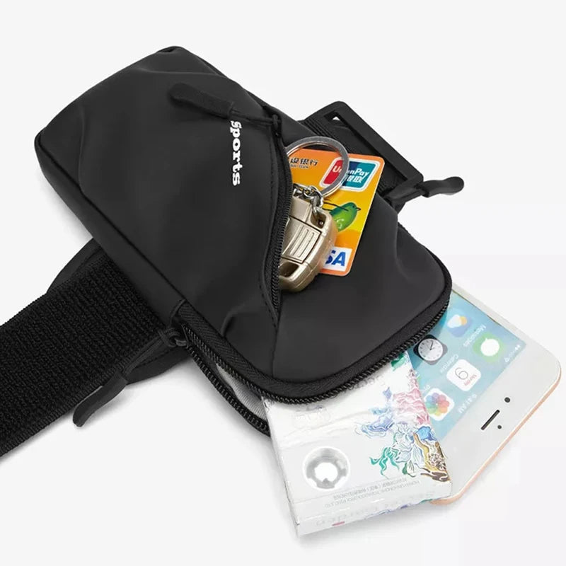 Running Phone Holder Jogging Bags for iPhone Universal Waterproof Sports Armband Phones Arm Bag Running Accessory - Fields Of Fitness