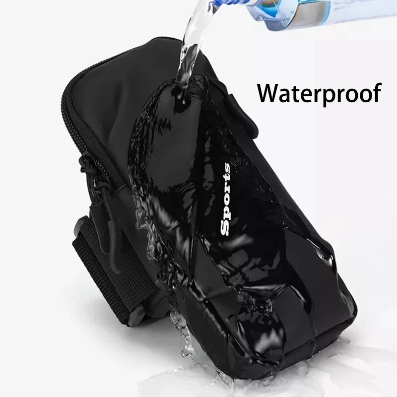 Running Phone Holder Jogging Bags for iPhone Universal Waterproof Sports Armband Phones Arm Bag Running Accessory - Fields Of Fitness
