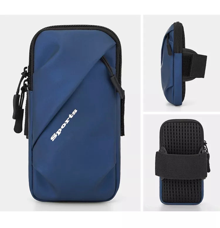 Running Phone Holder Jogging Bags for iPhone Universal Waterproof Sports Armband Phones Arm Bag Running Accessory - Fields Of Fitness