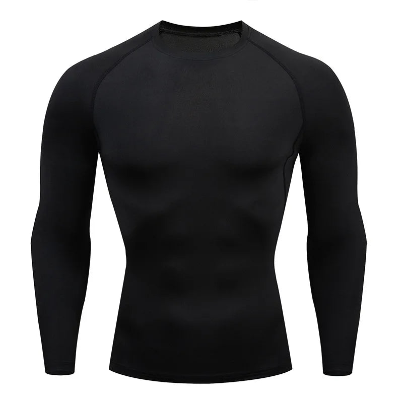 Dry Fit Men'S High Quality MMA Fitness Gym Sports T-Shirt Jogging Running Shirt Compression Breathable Rashguard Comprehensive - Fields Of Fitness